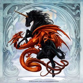 Alchemy Aufkleber Dragon and Unicorn