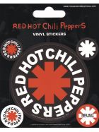 Vinyl Sticker Red Hot Chili Peppers Set