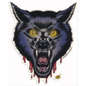 Aufkleber Posterpop Wolf
