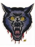 Aufkleber Posterpop Wolf