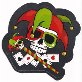 Aufkleber Clown Skull
