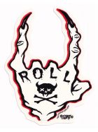 Aufkleber Devil Roll Hand