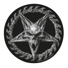 Aufkleber-pentagramm-dämon-schädel-skull