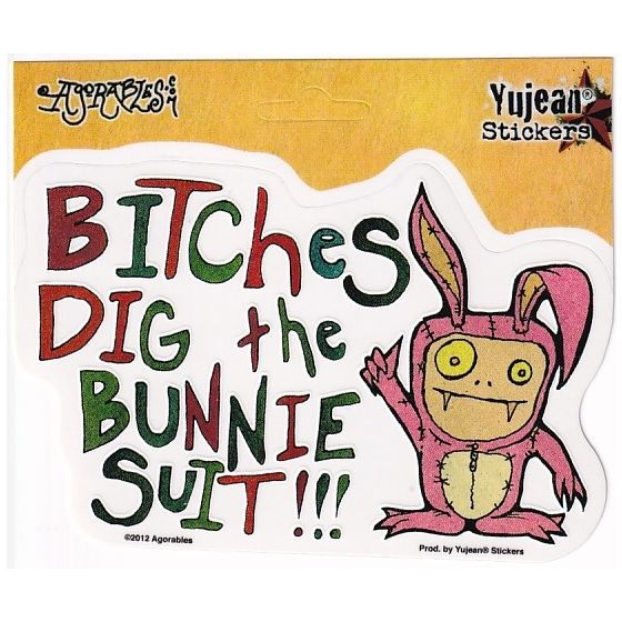 Aufkleber Bunny Suit