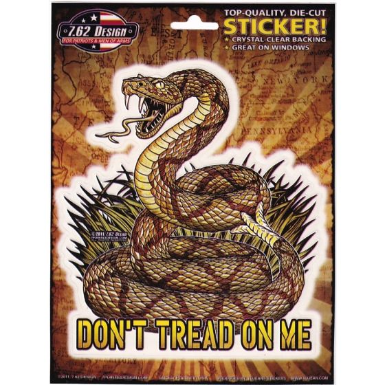 Aufkleber Dont Tread On Me