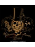 Aufkleber Skull Posthumous Gentlemen Club 