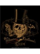 Aufkleber Skull Posthumous Gentlemen Club