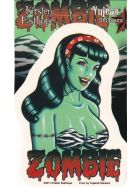 Aufkleber Zombie