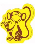 Aufkleber Monkey Shape