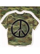 Aufkleber Camo Peace Shirt