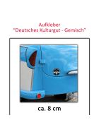 Moped Aufkleber Deutsches Kulturgut Gemisch