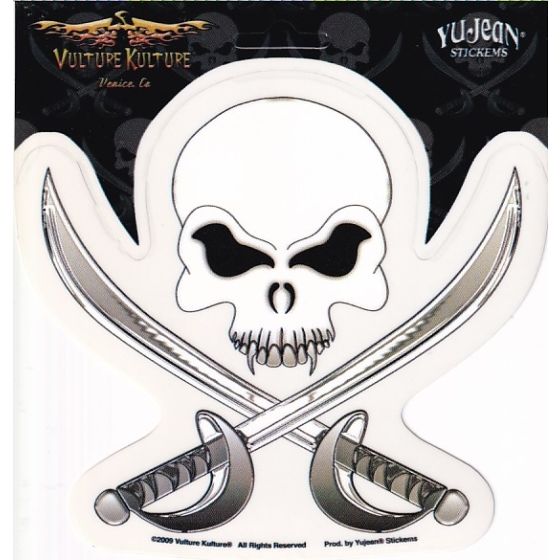 Aufkleber Cross Bones