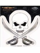 Aufkleber Cross Bones