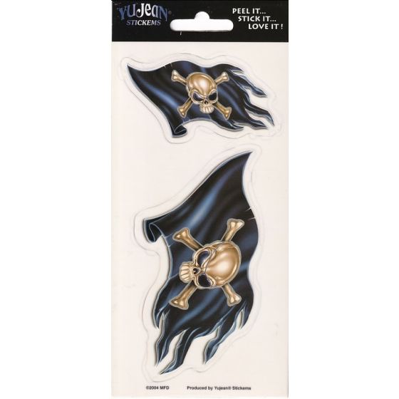 Aufkleber-Set Pirate Flags