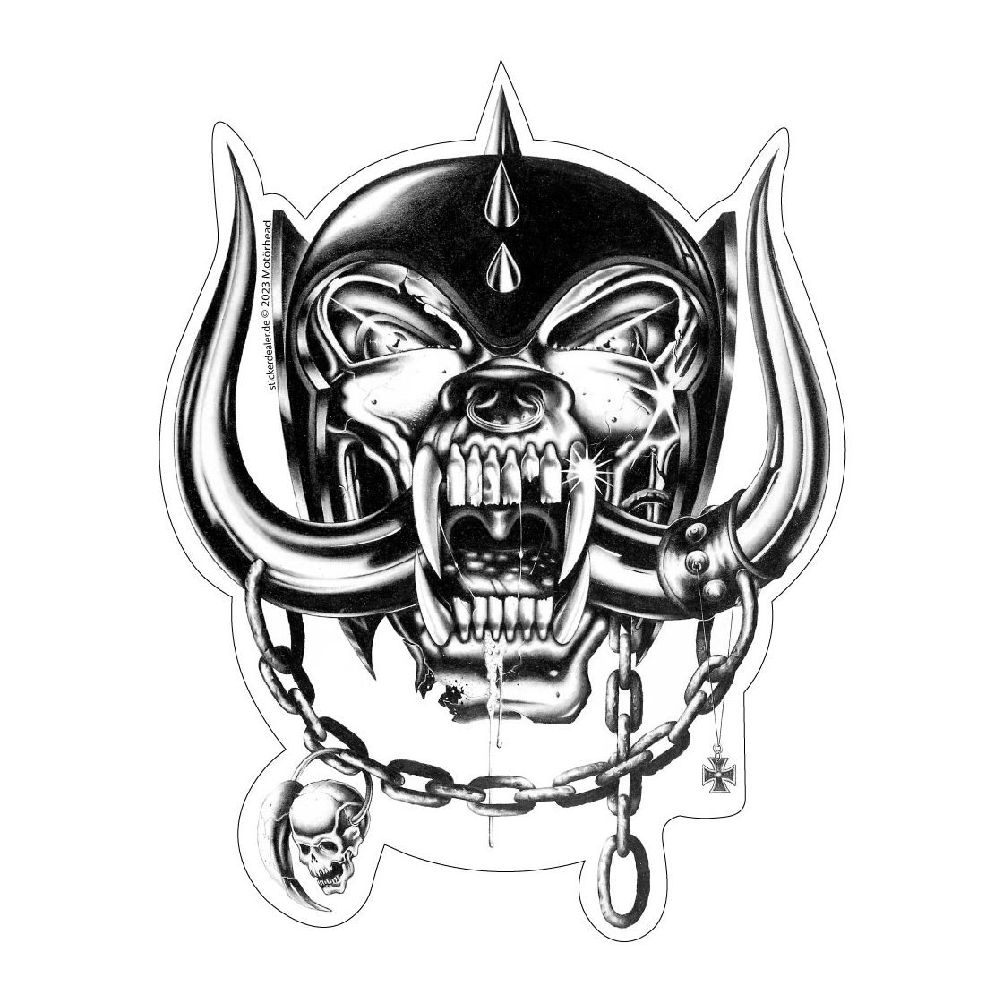 Motörhead 'War Pig' Aufnäher – Stilvoller Patch Für Jeansjacken & Rucksäcke (ca. 9,5 X 9,5 Cm)