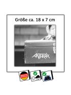 Anthrax Logo Aufkleber weiß