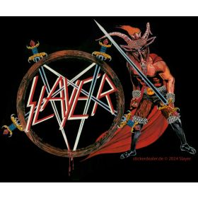 Slayer-Aufkleber-show-no-mercy-Sticker-Bands-Trash-Metal