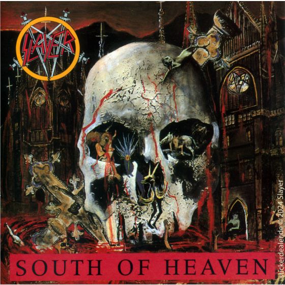 Slayer-Aufkleber-south-of-heaven-Sticker-Bands-Trash-Metal