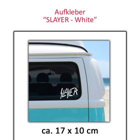 autosticker-slayer-weiß-metal-band-merchandise