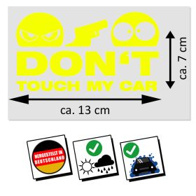 sticker-dont-touch-my-car-neongelb