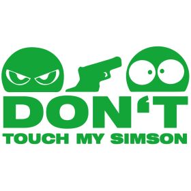 don´t-touch-my-simson-grün