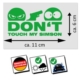don´t-touch-my-simson-grün