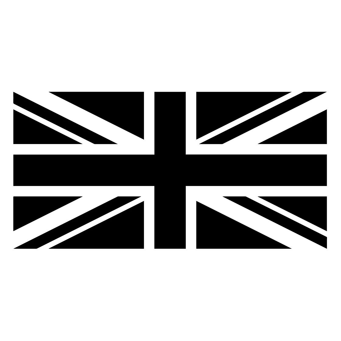 British London Aufkleber – 50 Stück Union Jack & Roter Bus Motive | Für Laptop, Koffer, Skateboard