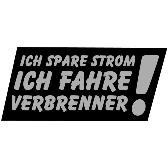 auto-sticker-ich-spare-strom-ich fahre-verbrenner-klein