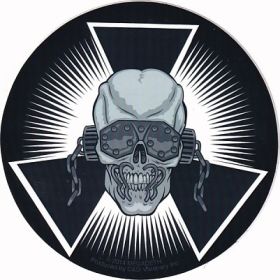 Aufkleber-Megadeth-Skull