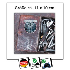 Iron Maiden Aufkleber 10 Eddies blue
