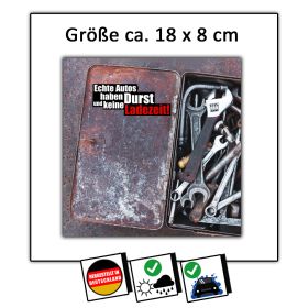 Aufkleber Autos haben Durst