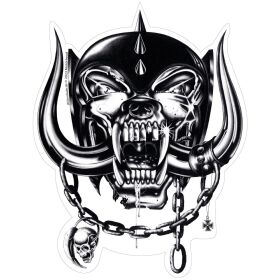 XL Motörhead Aufkleber Warpig schwarz ca. 48x37 cm