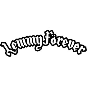 Lemmy-Förever-Aufkleber
