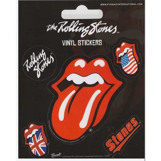 Rolling Stones Aufkleber Zunge