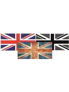 Union Jack Aufkleberset bestehend aus 3 verschiedenen Motiven