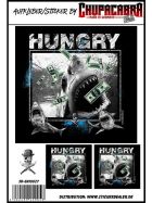 Aufkleber Hungry