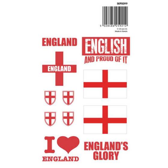 Aufkleberset England Flaggen