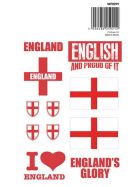 Aufkleberset England Flaggen