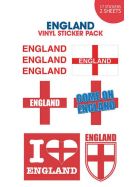 Aufkleberset England Flaggen