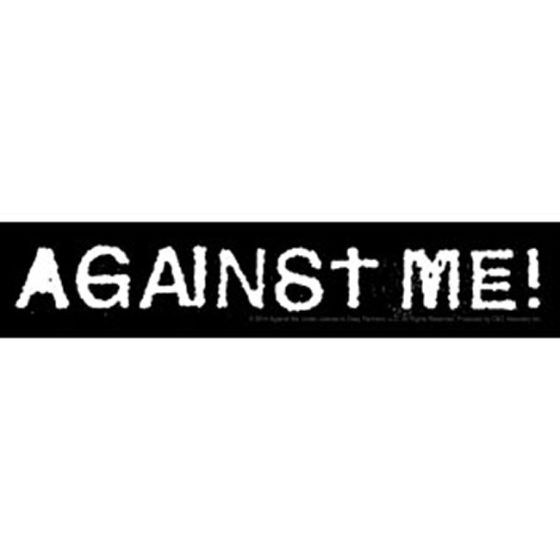 Against Me Logo Aufkleber
