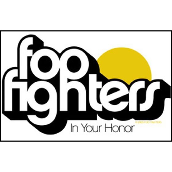 Foo Fighters Aufkleber Honor