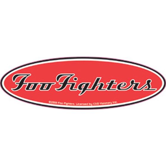 Foo Fighters Glitzer Aufkleber