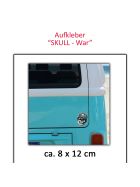 Against War Skull Aufkleber