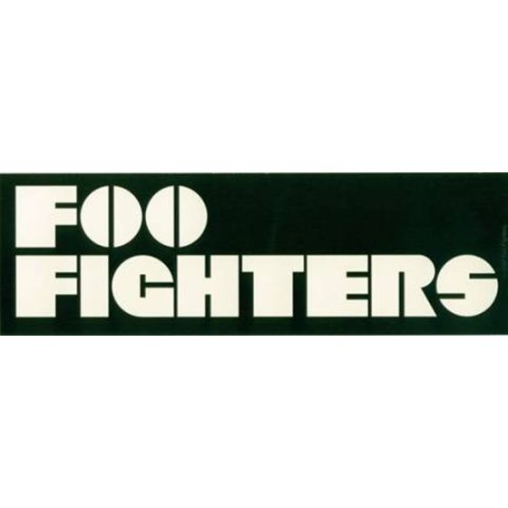 Foo Fighters Logo Aufkleber