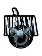 Aufkleber Nirvana Guitar