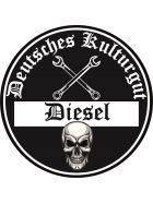 Diesel Deutsches Kulturgut Aufkleber für die Innenscheibe 2 Stück