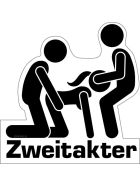 Aufkleber Zweitakter