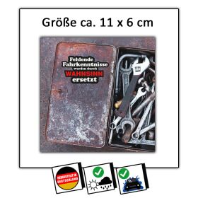Aufkleber Fehlende Fahrkenntnisse