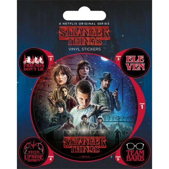 Stranger Things Aufkleber Set