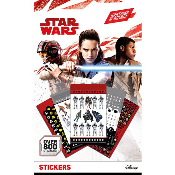Star Wars Aufkleber Set über 800 Aufkleber!